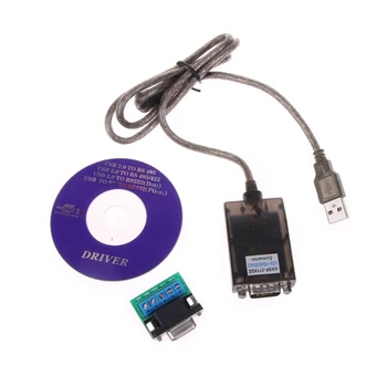 USB 2.0 USB 2.0 RS-485 RS422 DB9 (COM Nuoseklųjį Prievadą Prietaiso Konverteris Adapterio Kabelis, FTDI Chip