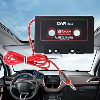 Nauji Karšto 1 Vnt 3,5 mm Auto Automobilis AUX Audio Juostos Kasetės Adapteris Keitiklis Automobilių CD Grotuvas su MP3 Aukštos Kokybės
