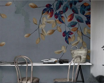 beibehang 3d tapetai minimalistinio modernaus fone pasisekė papel de sumalti žolės dobilai Šiaurės stiliaus freskos sienos dokumentų namų dekoro