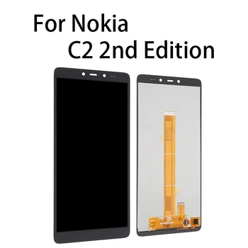 LCD Ekranas Jutiklinis Ekranas skaitmeninis keitiklis Asamblėjos Nokia C2 2-asis Leidimas