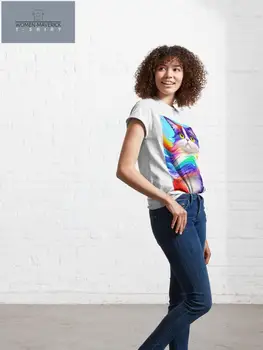svajojate cat#31 2023 naujas mados spausdinti tees prekės ženklo grafinis t marškinėliai streetwear drabužiai moterims