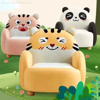 Lin Vaikų, Sofos Mielas Mažai Sofa-lova, Kėdė, Skaitymo Kampelis Kūdikių, Vaikų, Gyvūnų, Animacinių filmų Sofa