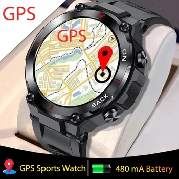 2023 Sporto GPS Smart Žiūrėti Važiavimo Greitis GPS Tracker IP68 Smartwatch Vyrai Moterys 