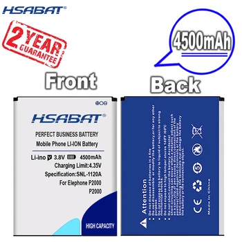 Naujas Atvykimo [ HSABAT ] 4500mAh Bateriją už Elephone P2000 / P2000C