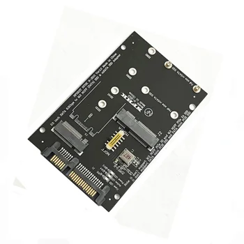 Didmeninė M. 2 NGFF MSATA SSD su SATA 3.0 Adapteris 2 in 1 Konverteris Kortelės PC Nešiojamas Dropshipping