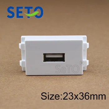 SeTo 128 Tipas USB Data Modulis Suvirinimo USB Jungtis Keystone Sienų Plokštės Lizdas