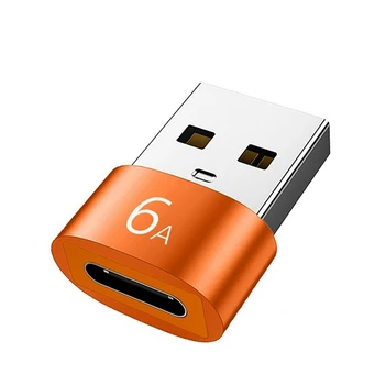 2vnt 6A C Tipo USB 3.0 USB OTG Adapterio C moterį, USB Vyrų Konverteris, Skirtas 