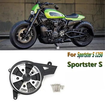 Už Sportster S 1250 2021 2022 Motociklo Priekiniai Juoda Pavaros Skriemulys Variklio Viršutinį Dangtelį Rinkiniai