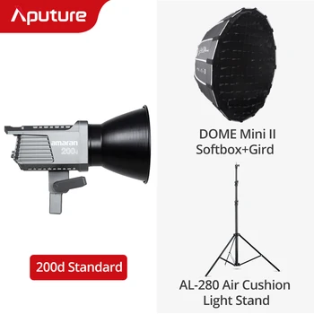 Aputure Amaran 100D 200D LED Vaizdo 130W CRI95+ TLCI96+ 39,500 lux@1m 