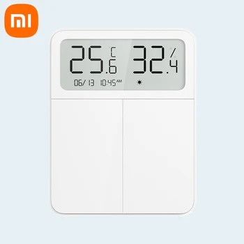 Xiaomi Mijia Smart Ekrano mygtukas su Temperatūros Drėgmės Funkcija, Aišku, Didelis Ekranas, Nuotolinio Valdymo pagal Mi Home APP