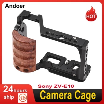 Andoer Kamera Narve Sony ZV-E10 CameraAluminum Lydinio Vaizdo Narve su Šaltu Batų Kalno 1/4 Colių & 3/8 Colių Temas