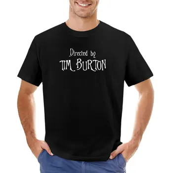 Režisierius Tim Burton Marškinėliai trumpomis rankovėmis Trumpą t-shirt korėjos mados juokinga t marškinėliai vyrams