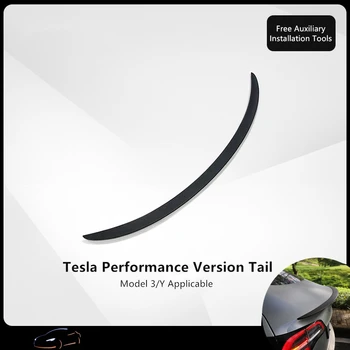 Automobilių Uodega ABS Tesla Model Y Model3 Originalias Atlikimo Elektrinių Transporto priemonių Spoileris, Išorės Apdailos Keitimo Priedai