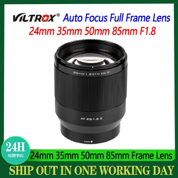 Viltrox 24mm 35mm 50mm 85mm F1.8 Full Frame Auto Focus 