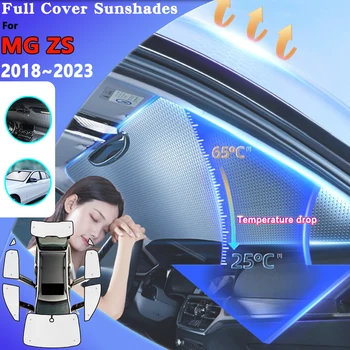 Automobilių Langų skėtį nuo saulės MG ZS Priedai 2022 2023 2020 m. 2021 m. 2018 m. 2019 m. MGZS ZS11 GOLF Automobilio priekinio Stiklo, Anti-UV Apsaugos nuo Saulės Skydelis