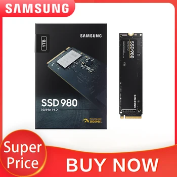 Originalus Samsung 980 SSD 250GB 500GB 1 TB Didelės Spartos Vidinio Kietojo Disko Kietąjį Diską PCIe Gen 3.0 x4 NVMe M. 2 Kompiuteris