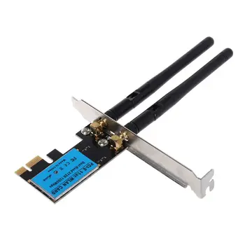 PCI-E 1200Mbps Belaidžio Tinklo Kortelė 2.4 GHz/5 GHZ Dual Band 