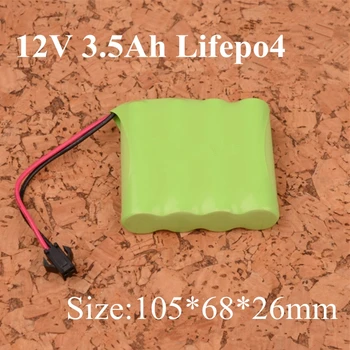 Realias galimybes Lifepo4 4s 12.8 V Baterija 26650 3500mAh Bateria 26650 3300mah 12v su Saugomų PCB 18650 3500mah elektriniai Įrankiai
