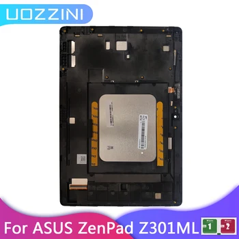 100% Patikrintas ASUS ZenPad Z301M Z301ML P028 Z301MFL Su Rėmo LCD Ekranas Jutiklinis Ekranas skaitmeninis keitiklis Asamblėjos Pakeitimas Nauja