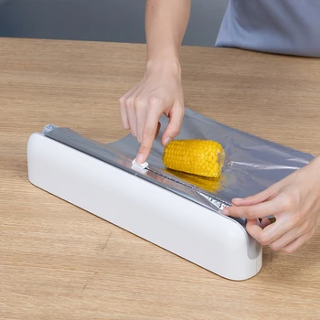 Profesinės Kabintis Plėvelės Pjaustymas Lauke Sieniniai siurbtukas Reguliuojamas Plastiko Wrap Cutter Namų Virtuvėje Maisto produktų Laikymo Naujų